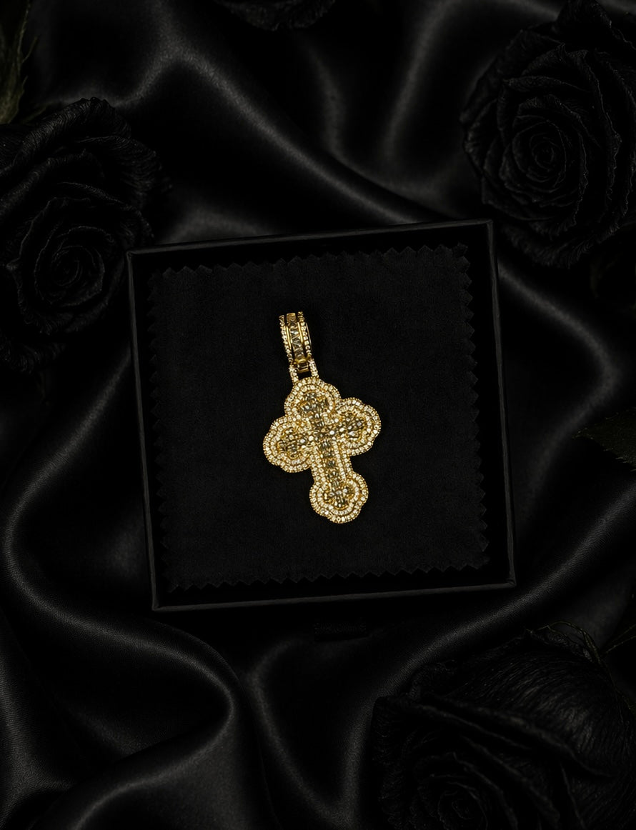 The Halo Cross Charm